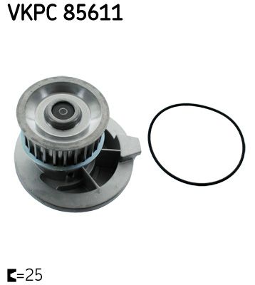 SKF VKPC 85611 Water Pump, engine cooling
