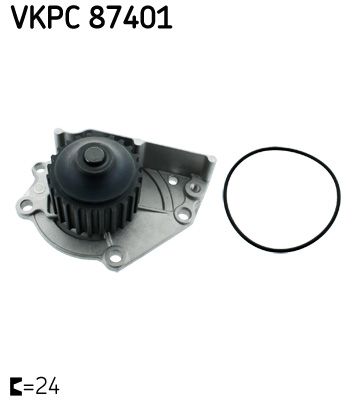 SKF VKPC 87401 Water Pump, engine cooling