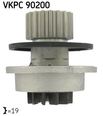 SKF VKPC 90200 Water Pump, engine cooling