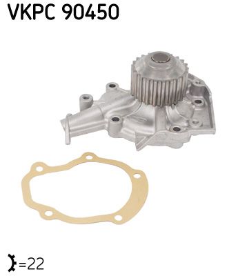 SKF VKPC 90450 Water Pump, engine cooling
