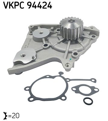 SKF VKPC 94424 Water Pump, engine cooling