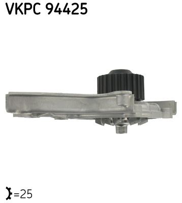 SKF VKPC 94425 Water Pump, engine cooling