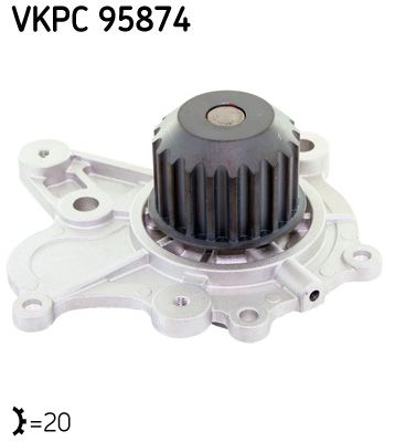 SKF VKPC 95874 Water Pump, engine cooling