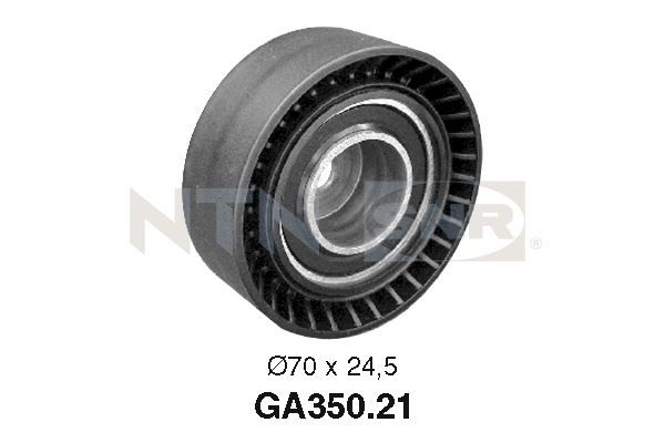 SNR GA350.21 Tensioner Pulley, V-ribbed belt