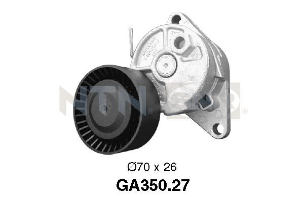 SNR GA350.27 Tensioner Pulley, V-ribbed belt