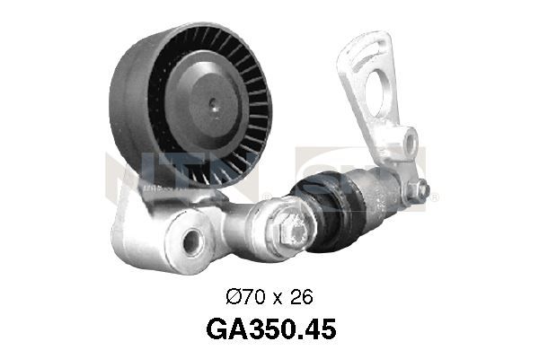 SNR GA350.45 Tensioner Pulley, V-ribbed belt
