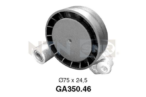 SNR GA350.46 Tensioner Pulley, V-ribbed belt
