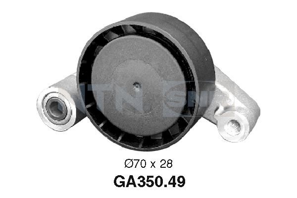 SNR GA350.49 Tensioner Pulley, V-ribbed belt