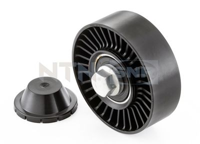 Tensioner Pulley, V-ribbed belt SNR GA350.75