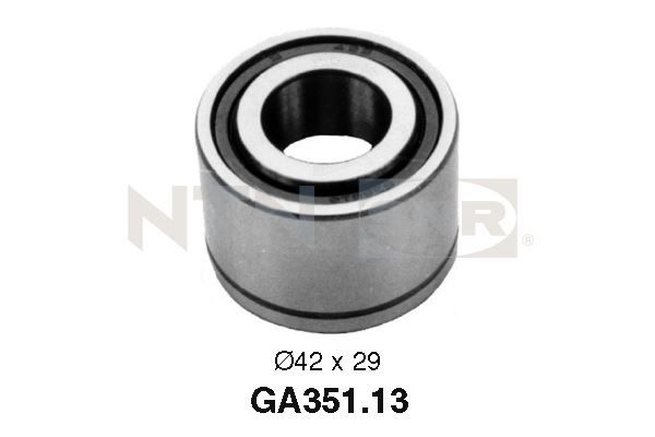 SNR GA351.13 Deflection/Guide Pulley, V-ribbed belt