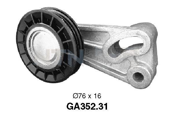 SNR GA352.31 Tensioner Pulley, V-ribbed belt