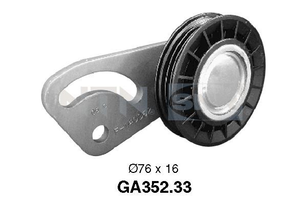 SNR GA352.33 Tensioner Pulley, V-ribbed belt