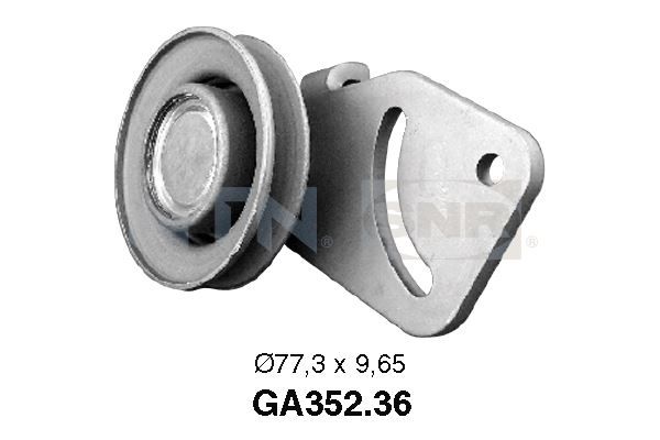 SNR GA352.36 Tensioner Pulley, V-ribbed belt