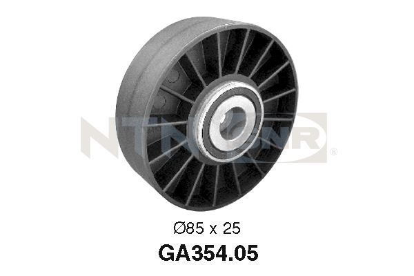 SNR GA354.05 Deflection/Guide Pulley, V-ribbed belt