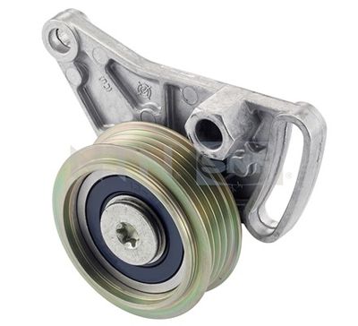 Tensioner Pulley, V-ribbed belt SNR GA354.10