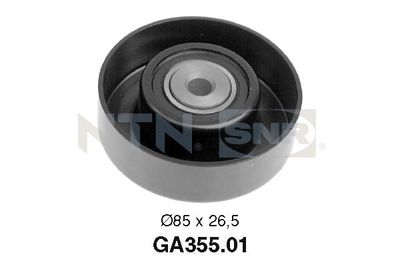 Deflection/Guide Pulley, V-ribbed belt SNR GA355.01