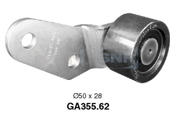 SNR GA355.62 Deflection/Guide Pulley, V-ribbed belt