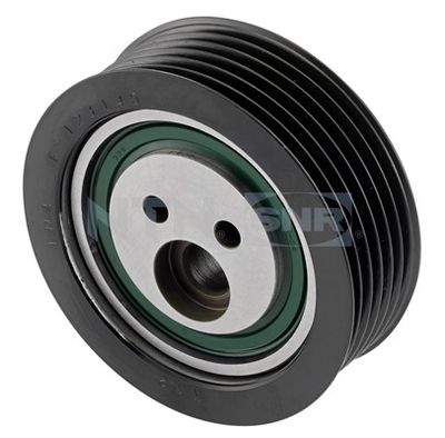 Tensioner Pulley, V-ribbed belt SNR GA355.69