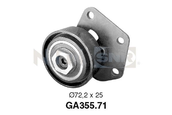 SNR GA355.71 Tensioner Pulley, V-ribbed belt