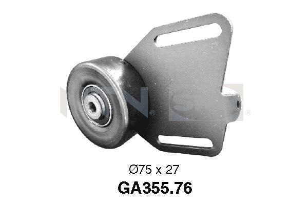 SNR GA355.76 Tensioner Pulley, V-ribbed belt
