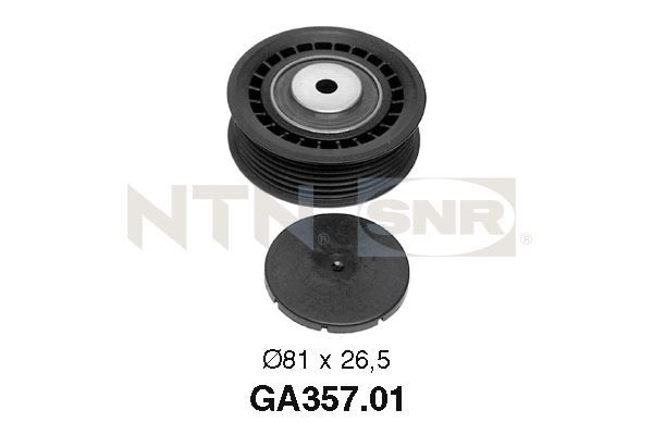 SNR GA357.01 Tensioner Pulley, V-ribbed belt