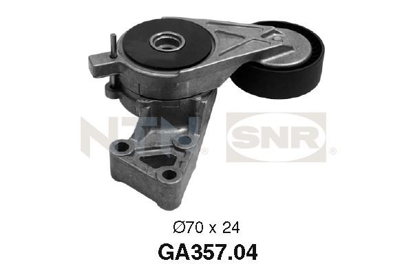 SNR GA357.04 Tensioner Pulley, V-ribbed belt