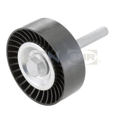 Tensioner Pulley, V-ribbed belt SNR GA357.25