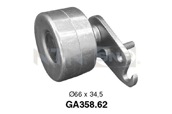 SNR GA358.62 Tensioner Pulley, V-ribbed belt
