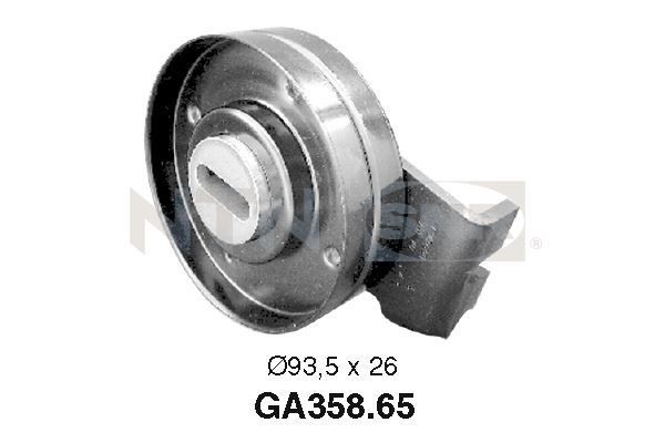 SNR GA358.65 Tensioner Pulley, V-ribbed belt