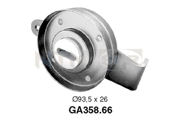 SNR GA358.66 Tensioner Pulley, V-ribbed belt