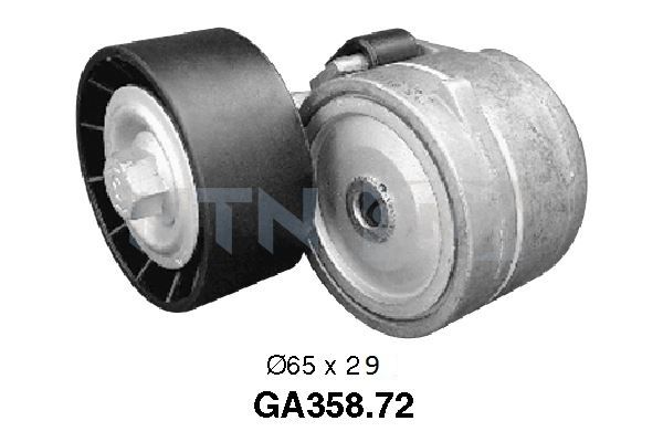 SNR GA358.72 Tensioner Pulley, V-ribbed belt