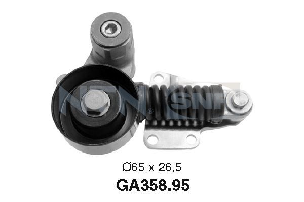 SNR GA358.95 Tensioner Pulley, V-ribbed belt