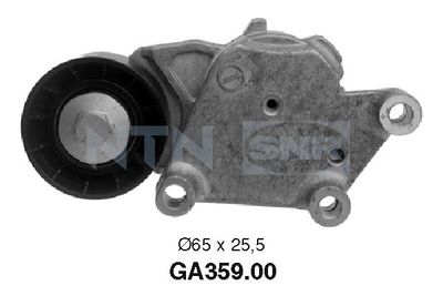 Tensioner Pulley, V-ribbed belt SNR GA359.00