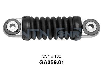 Tensioner Pulley, V-ribbed belt SNR GA359.01