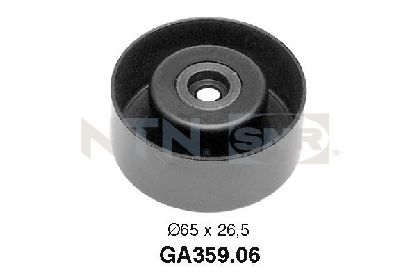 SNR GA359.06 Deflection/Guide Pulley, V-ribbed belt