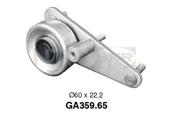 SNR GA359.65 Tensioner Pulley, V-ribbed belt