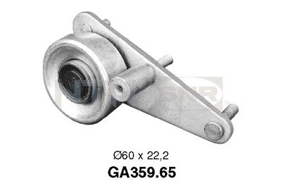 Tensioner Pulley, V-ribbed belt SNR GA359.65