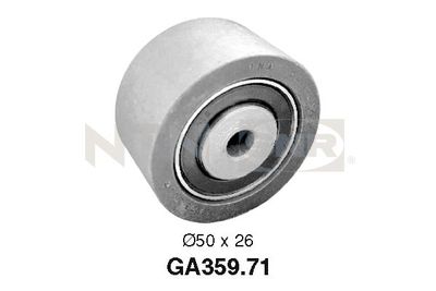Deflection/Guide Pulley, V-ribbed belt SNR GA359.71