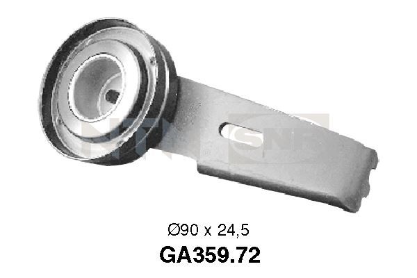 SNR GA359.72 Tensioner Pulley, V-ribbed belt