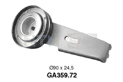 Tensioner Pulley, V-ribbed belt SNR GA359.72
