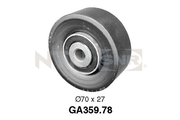 SNR GA359.78 Tensioner Pulley, V-ribbed belt