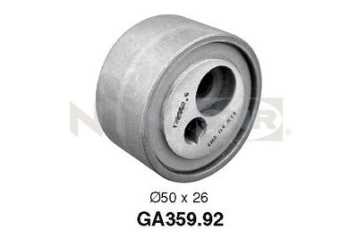 Tensioner Pulley, V-ribbed belt SNR GA359.92