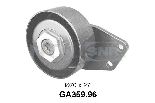 SNR GA359.96 Tensioner Pulley, V-ribbed belt