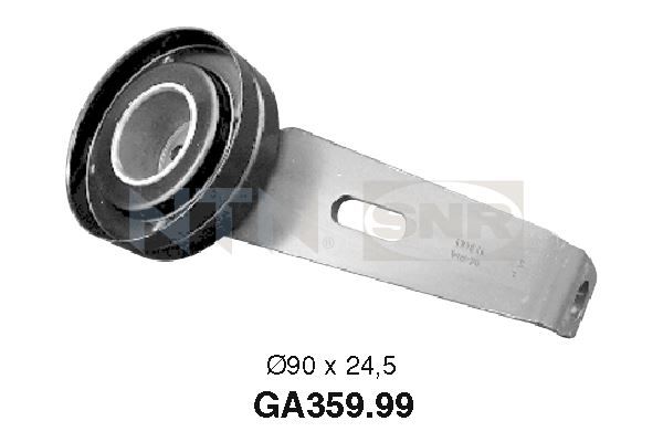 SNR GA359.99 Tensioner Pulley, V-ribbed belt