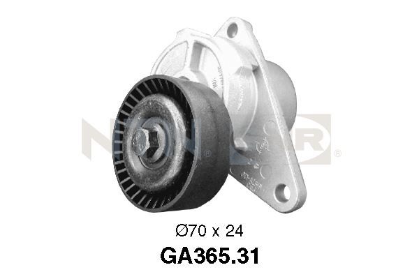 SNR GA365.31 Tensioner Pulley, V-ribbed belt