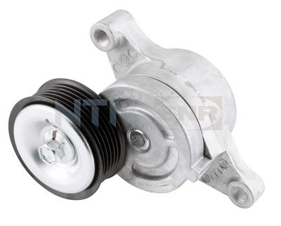 Tensioner Pulley, V-ribbed belt SNR GA370.05
