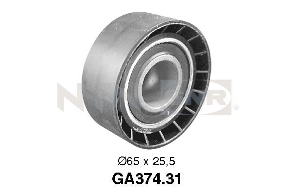 SNR GA374.31 Tensioner Pulley, V-ribbed belt