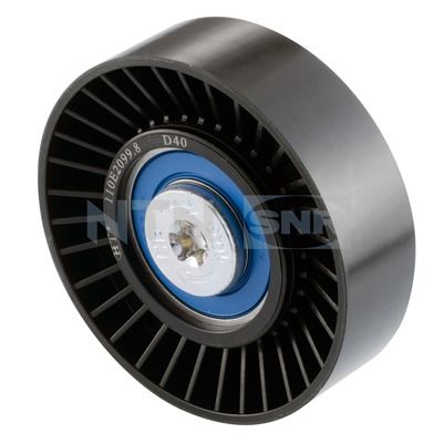 SNR GA384.09 Deflection/Guide Pulley, V-ribbed belt
