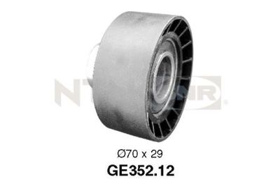 Deflection/Guide Pulley, timing belt SNR GE352.12