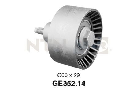 SNR GE352.14 Deflection/Guide Pulley, timing belt